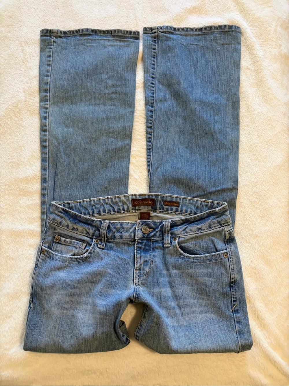 Aeropostale Light Blue Women's Boot Cut Jeans